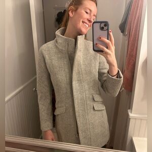 J. Crew Light Gray Coat